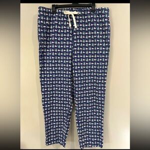Vineyard Vines Men’s large Christmas whales pajama pants